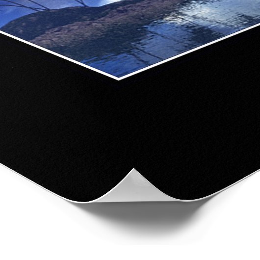 Unberührte Welten Poster (Ecke)