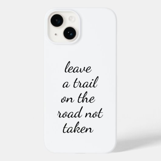 Unbeschrittener Weg iPhone-Hülle Case-Mate iPhone Hülle (Rückseite)