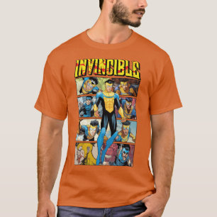 Unbesiegbar Comic Retro-Geschenk T-Shirt