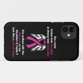 Unbesiegbar/ihr.. Brustkrebs Case-Mate iPhone Hülle (Rückseite (Horizontal))