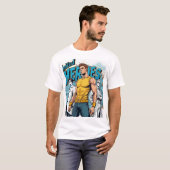 Unbesiegbar" Superhero Fan T-Shirt - Inspirred by  (Vorne ganz)