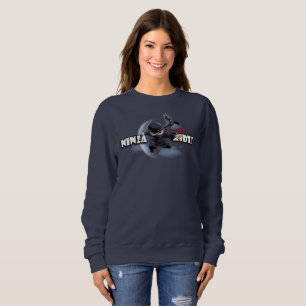 Unbesiegbare Ninja-Kinder   Frauen Sweatshirt