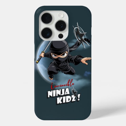 Unbesiegbare Ninjakinder | Case-Mate iPhone Hülle (Rückseite)