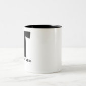 Unbesiegbare Techie Computer-Informationstechnolog Zweifarbige Tasse (Mittel)