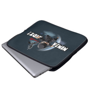 Unbesiegbarer Ninja-Kids 15" Laptopschutzhülle