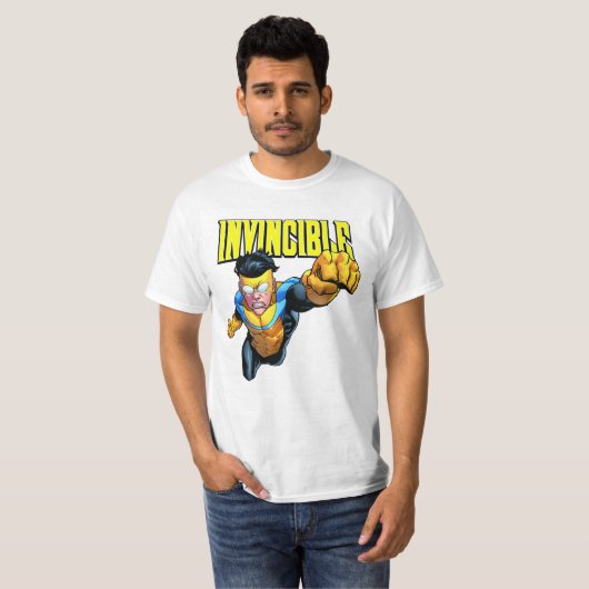 Unbesiegbares Comic T-Shirt (Vorne ganz)