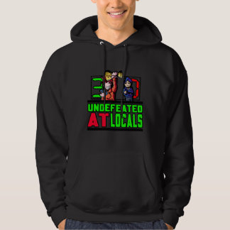 Unbesiegt am Individuelle Name/Nummer Hoodie