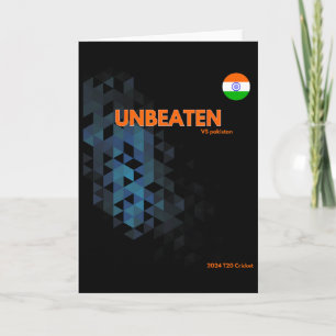 Unbesiegt Indien Vs Pakistan Cricket T20 New York Karte