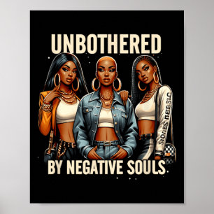 Unbesonnen von Negative Souls Black History Cowgir Poster