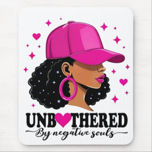 Unbesonnen von Negavitve Souls Juneteenth Black Mousepad