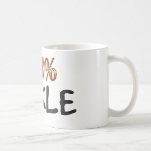 Unbeständige 100 Prozent Kaffeetasse
