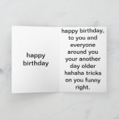 unbestimmt karte (Innenseite)