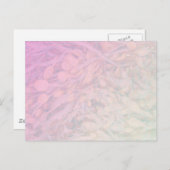 unbestimmt postkarte (Vorne/Hinten)