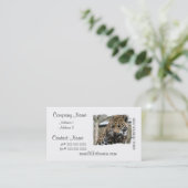 unbestimmt visitenkarte (Stehend Vorderseite)