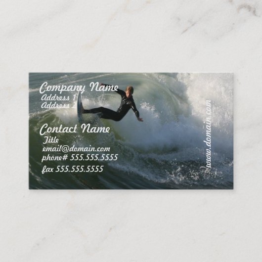 unbestimmt visitenkarte (Vorderseite)