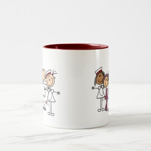 unbestimmt zweifarbige tasse (Mittel)