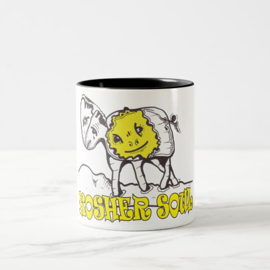 unbestimmt zweifarbige tasse (Mittel)