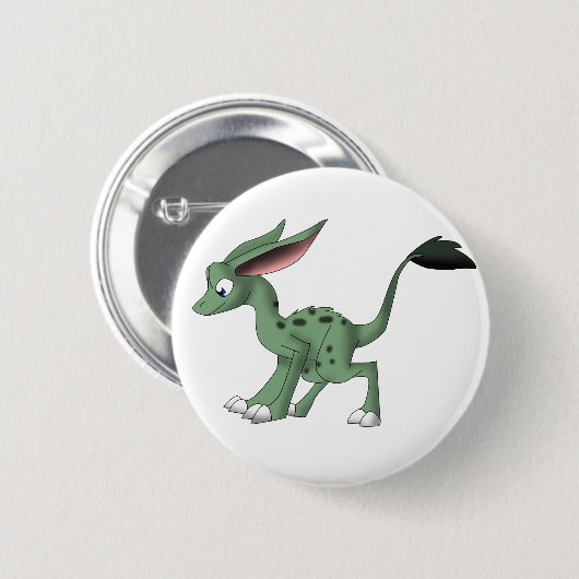 Unbestimmter Geschöpf-Knopf Button (Vorne & Hinten)