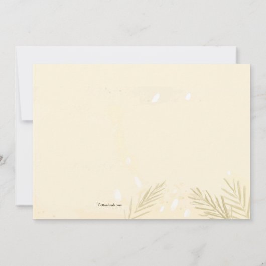 Unbestreitbar Summer Pool Party Einladung (Rückseite)