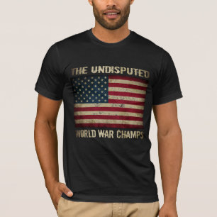 Unbestrittene Weltkrieg-Meister (beunruhigt) T-Shirt