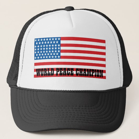 Unbestrittene Weltkriegmeister Truckerkappe (Vorderseite)