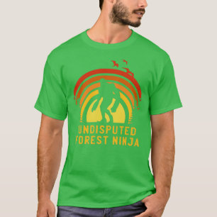 Unbestrittener Wald Ninja T-Shirt