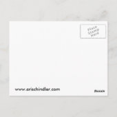 Unbetitelte Postkarte (Rückseite)