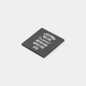 Unbetiteltes DesignEine kluge Frau sagte einmal, i Post-it Klebezettel (angewinkelt)