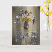 Unbetiteltes Gesicht Karte (Gelbe Blume)