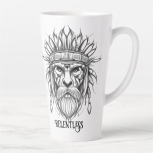 Unbeugsamer Wikinger-Krieger-Becher Milchtasse
