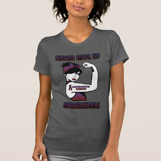 UNBEWAHRBAR... Arachnoiditis T-Shirt (Vorderseite)