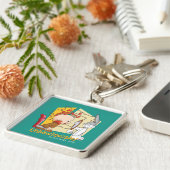 "Unbewievable" Barber BUGS BUNNY™ & Elmer Fudd Schlüsselanhänger (Seite)