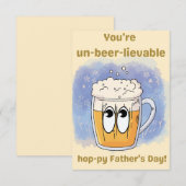 Unbewohnbar - Limited Vatertag Edition Begleitkarte (Vorne/Hinten)