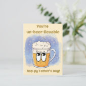 Unbewohnbar - Limited Vatertag Edition Postkarte (Stehend Vorderseite)