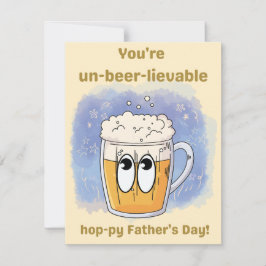 Unbewohnbar - Limited Vatertag Edition RSVP Karte