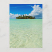 Unbewohnte vertikale Postkarte (Vorderseite)