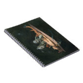 Unbewusste Mensch Chloroform Seeing Demons Notizblock (Rechte Seite)