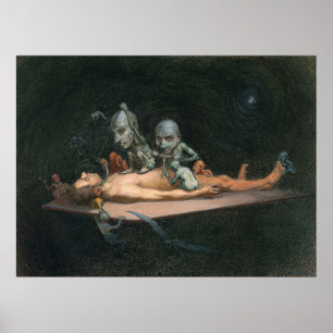 Unbewusste Mensch Chloroform Seeing Demons Poster