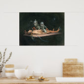 Unbewusste Mensch Chloroform Seeing Demons Poster (Küche)