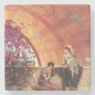 Unbewusste Rivalinnen (von Sir Lawrence Alma-Tadem Steinuntersetzer