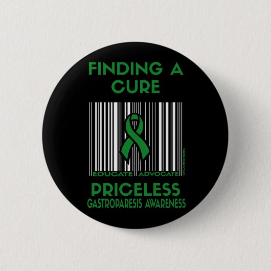 Unbezahlbar...Gastroparesis Pinback Button (Vorderseite)