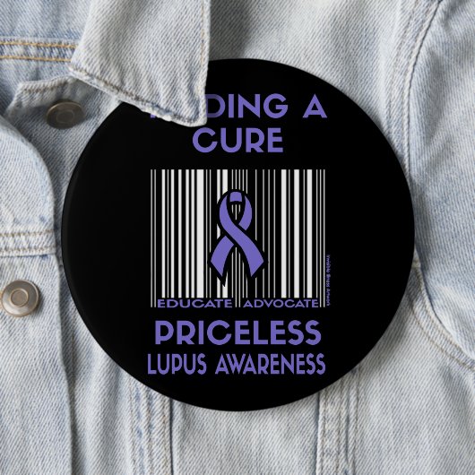 Unbezahlbar...Lupus Button (Beispiel)