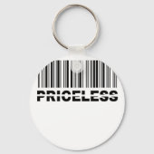 unbezahlbarer Strichcode Schlüsselanhänger (Vorderseite)