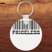 unbezahlbarer Strichcode Schlüsselanhänger (Vorderseite)
