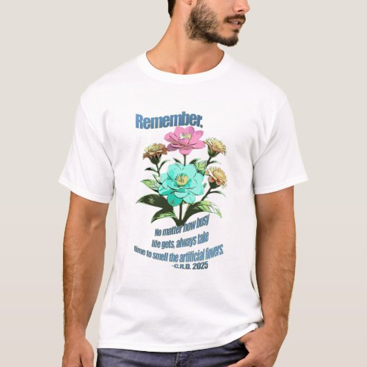 Unbezahlte Devise T-Shirt (Vorderseite)