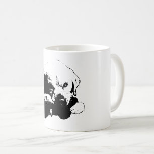 Unblinkende Forderung Kaffeetasse