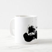 Unblinkende Forderung Kaffeetasse (Vorderseite Links)