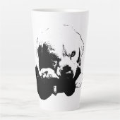 Unblinkende Forderung Milchtasse (Vorderseite)