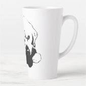 Unblinkende Forderung Milchtasse (Rechts)