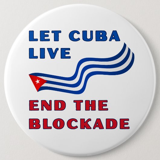 Unblock Cuba Button (Vorderseite)